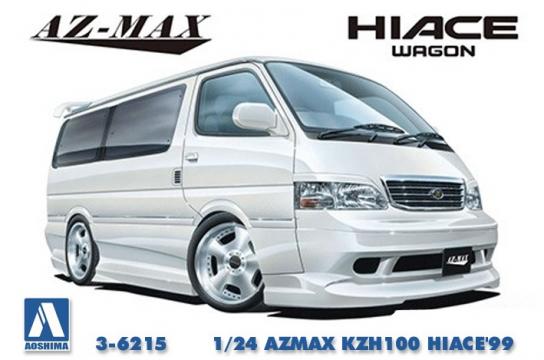 Aoshima 1/24 Toyota Hiace AZ-Max KZH100 1999 image