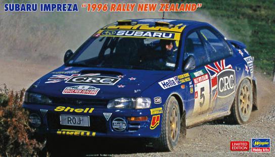 Hasegawa 1/24 Subaru Impreza "1996 Rally of New Zealand" #5 Possum Bourne image
