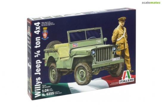 Italeri 1/24 Willys Jeep 1/4 Ton 4x4 image