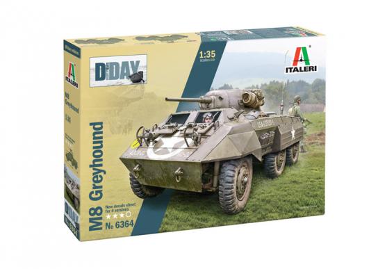 Italeri 1/35 M8 Greyhound Scout Car D-Day image