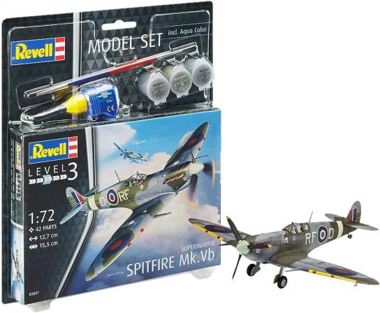 Revell 1/72 Supermarine Spitfire Mk.Vb Model Set image