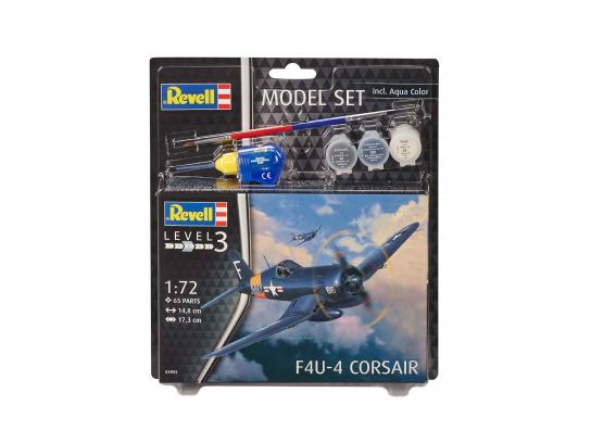 Revell 1/72 F4U-4 Corsair Model Set image