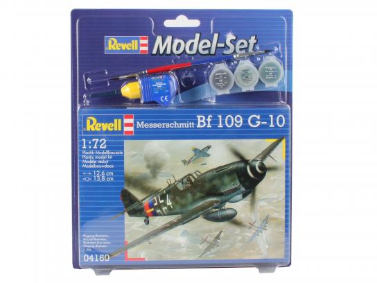 Revell 1/72 Messerschmitt Bf-109 G-10 Model Set image