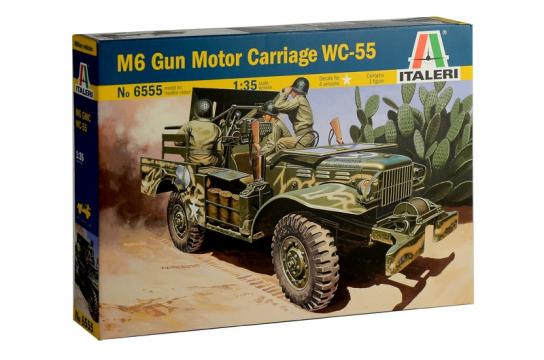 Italeri 1/35 M6 Gun Motor Carriage WC-55 image