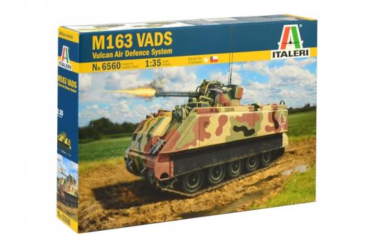 Italeri 1/35 M163 Vads Vulcan image