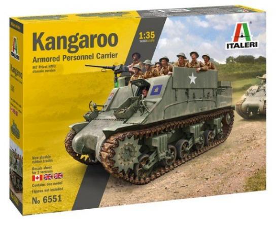 Italeri 1/35 M7 Priest 'Kangaroo' Armored Personnel Carrier image