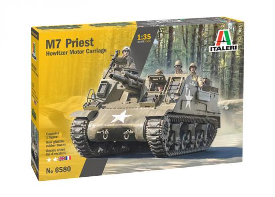 Italeri 1/35 M7 Priest Howitzer Motor Carriage image