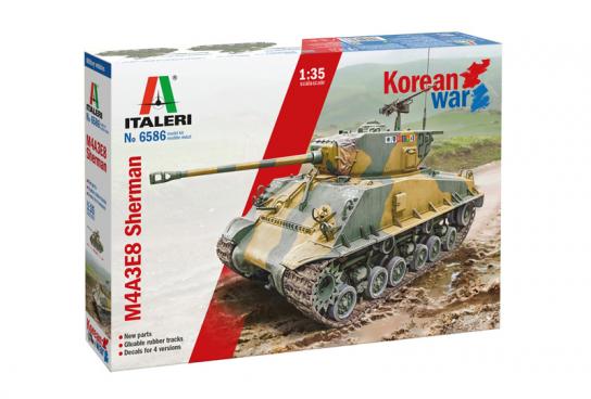 Italeri 1/35 M4A3E8 Sherman Tank 'Korean War' image