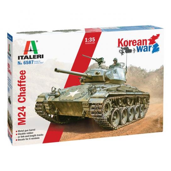 Italeri 1/35 M24 Chaffee Tank 'Korean War' image