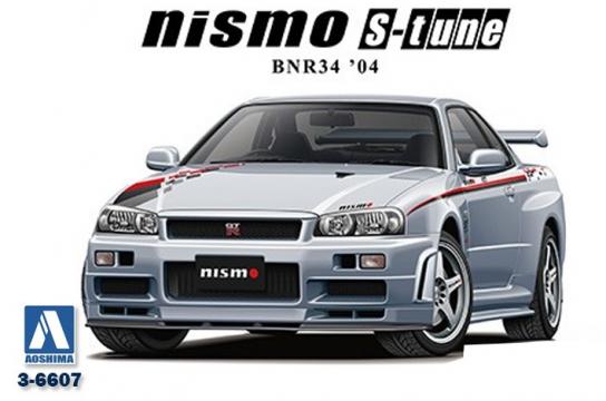 Aoshima 1/24 Nissan R-34 Skyline GT-R Nismo S-Tune image