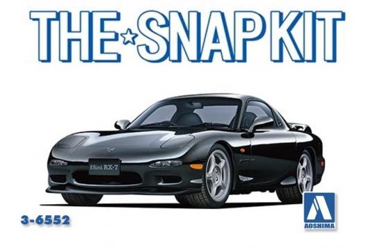 Aoshima 1/32 Efini FD3S RX-7 Brill Black Snap Kit image