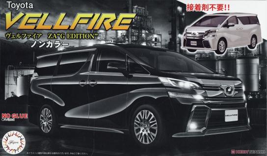 Fujimi 1/24 Toyota Vellfire ZA G Edition (Non-Color) Version image