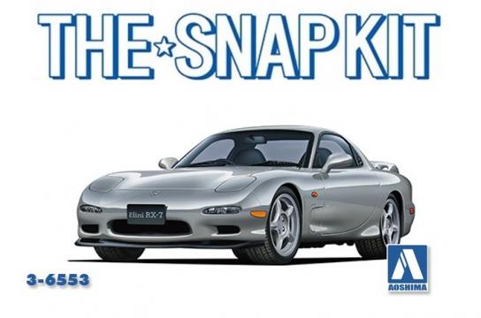 Aoshima 1/32 Efini FD3S RX-7 Silver Stone Snap Kit image