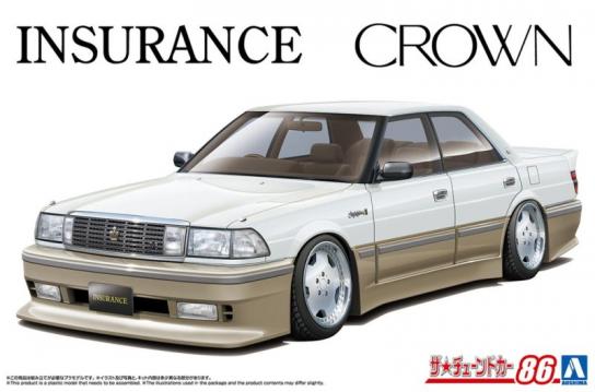 Aoshima 1/24  Toyota Crown '89 Insurance UZS131 image