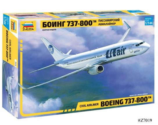Zvezda 1/144 Boeing 737-800 Aircraft image
