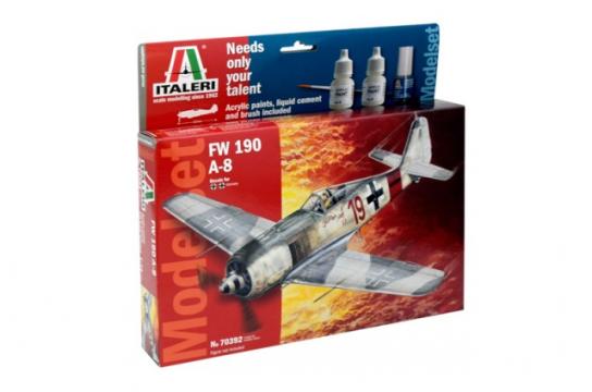 Italeri 1/72 FW 190 - Model Set image