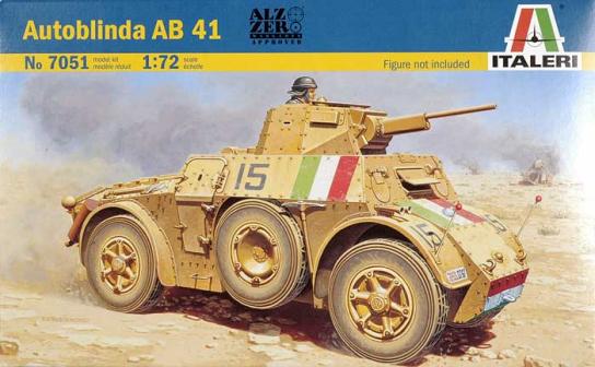Italeri 1/72 Autoblinda AB 41 image