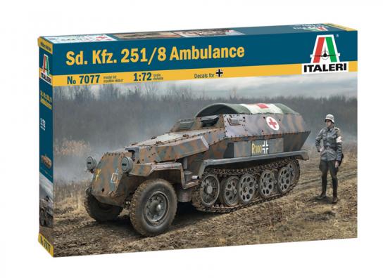 Italeri 1/72 Sd.Kfz.251/8 Ambulance image