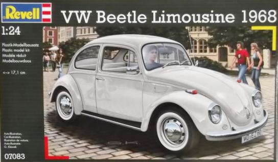 Revell VW Beetle Limousine 1968 Model Kit 1:24