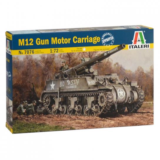 Italeri 1/72 M12 Gun Motor Carriage image