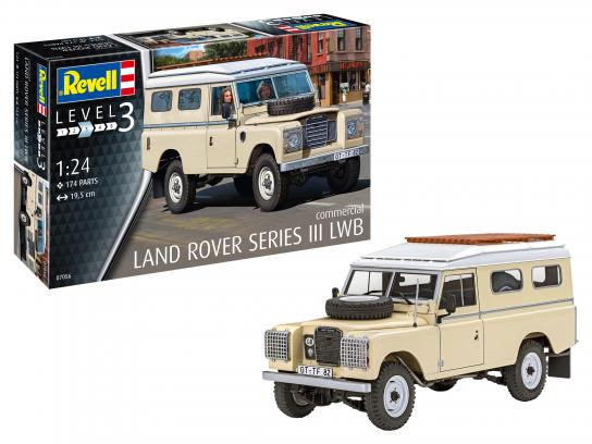 Revell 1/24 Land Rover Series III LWB image