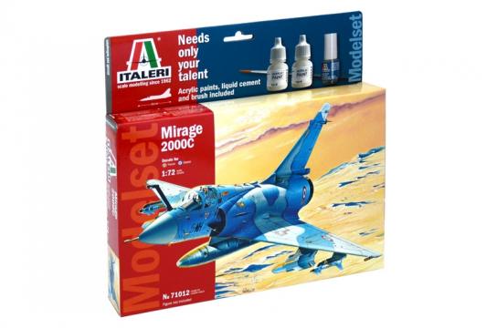 Italeri 1/72 Mirage 2000C - Model Set image