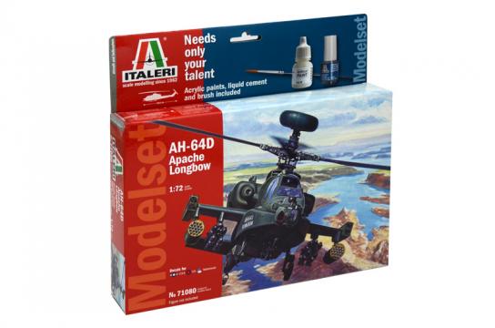 Italeri 1/72 Apache Longbow - Model Set image