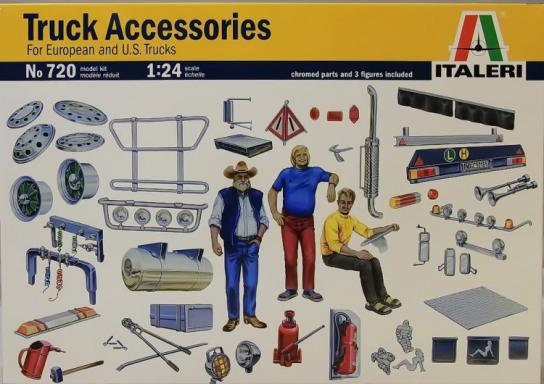 Italeri 1/24 Truck Accessories image