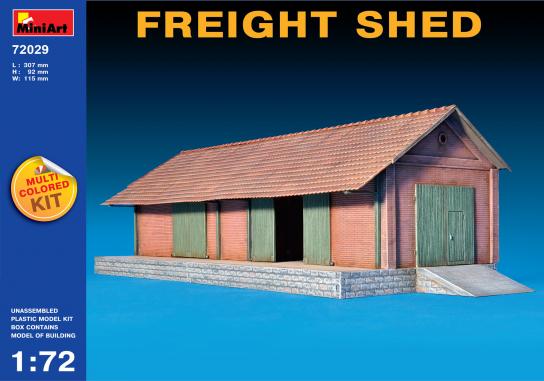Miniart 1/72 Freight Shed image