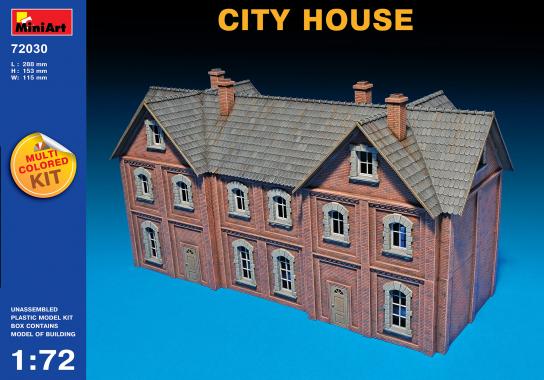 Miniart 1/72 City House image