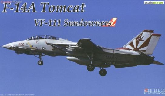 Fujimi 1/72 F-14A Tomcat VF111 Sundowners image