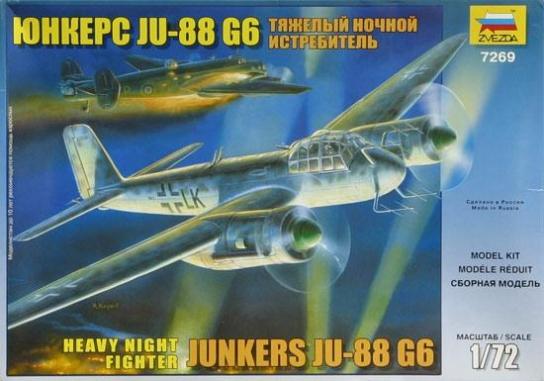 Zvezda 1/72 Junkers Ju-88G6 image