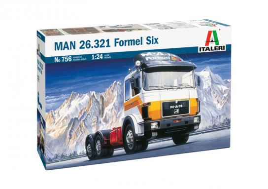 Italeri 1/24 MAN 26.321 Formel Six image