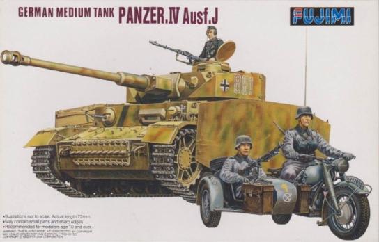 Fujimi 1/76 Panzer IV Ausf.J image