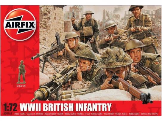 Airfix 1/72 WWII British Infantry image