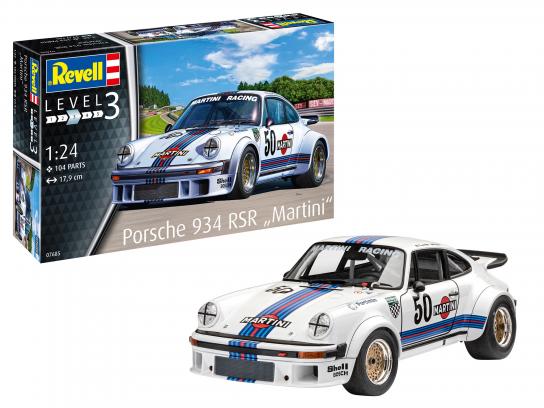 Revell 1/24 Porsche 934 RSR "Martini" image