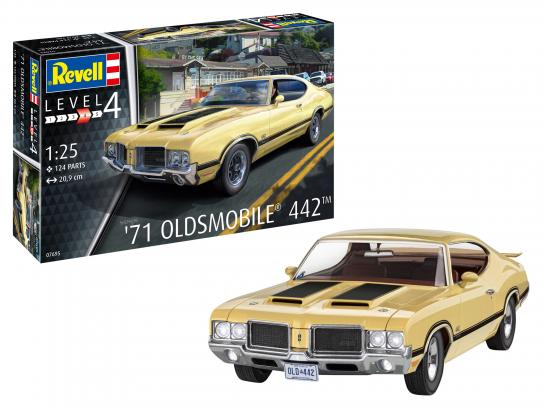 Revell 1/25 Oldsmobile 442 1971 image