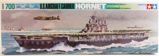 Tamiya 1/700 U.S Hornet Aircraft Carrier image