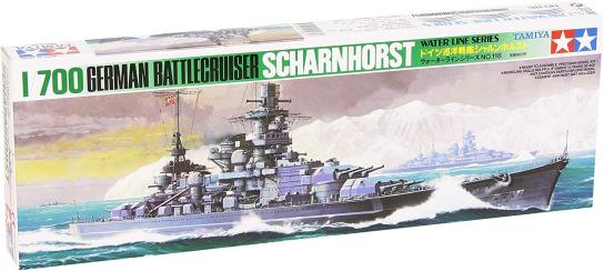 Tamiya 1/700 Scharnhorst (German) image