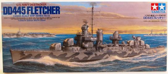 Tamiya 1/350 U.S Navy DD445 Fletcher Destroyer image