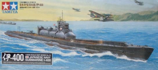 Tamiya 1/350 Japanese Navy Submarine I-400 image