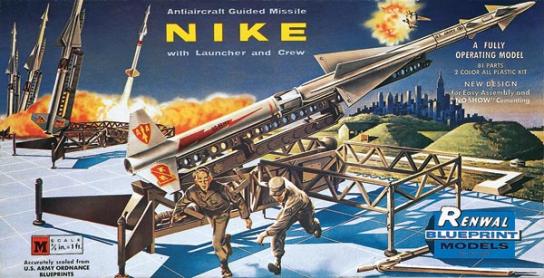 Revell 1/32 Nike Missile - Renwal Blueprint (SSP) image