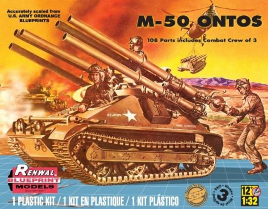 Revell 1/32 M-50 Renwal Ontos image
