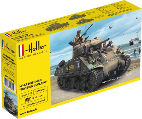Heller 1/72 M4A2 Sherman "Division Leclerc" image