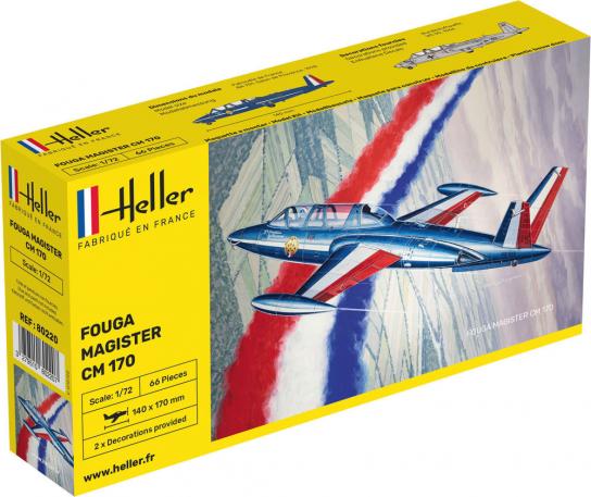 Heller 1/72 Fouga Magister CM 170 image