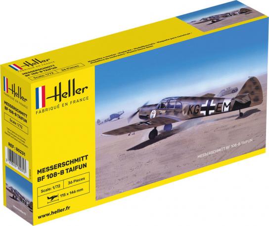 Heller 1/72 Messerschmitt BF 108 B Taifun image