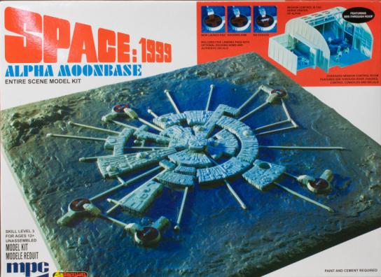 MPC 1/3200 Space 1999 Alpha Moon Base image