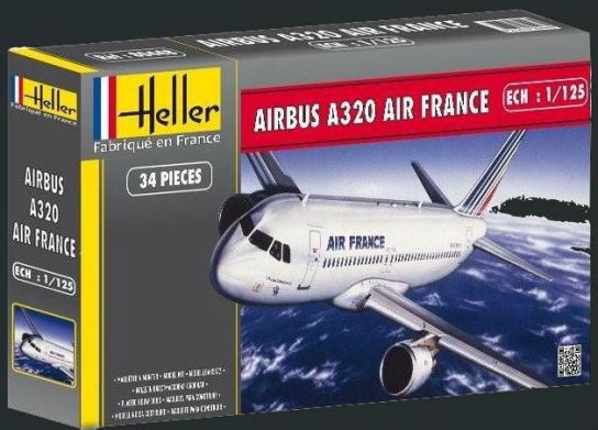 Heller 1/125 Airbus A320 Air France image