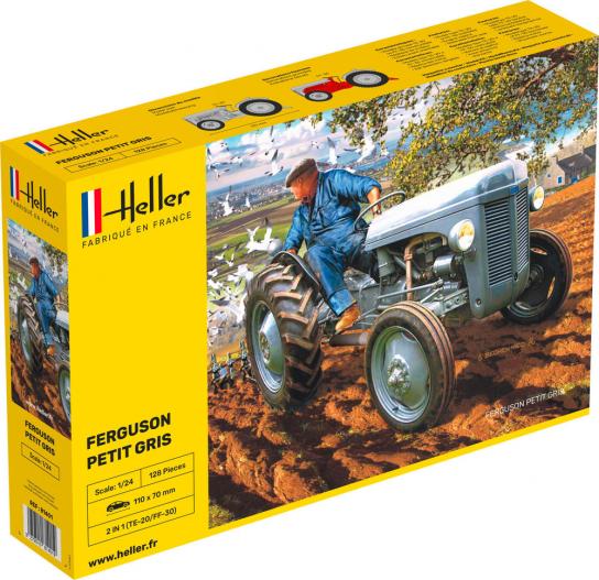 Heller 1/24 Ferguson Petit Gris Tractor image