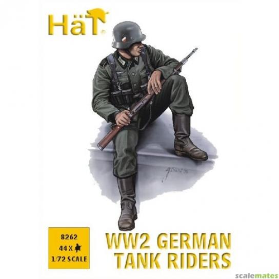 HaT 1/72 WWII German Tank Riders (44 Pcs) image